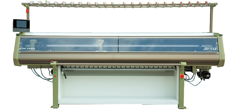 Single/Double System Jacquard Flat Knitting Machine (JP-712)