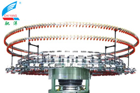 Single Auto Striper Circular Knitting Machine